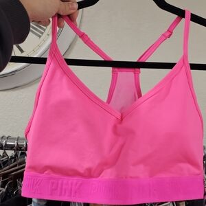 Vibrant Pink Sports Bra